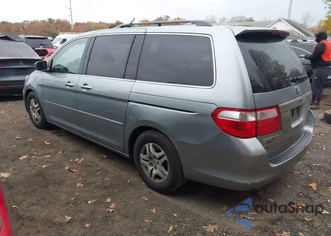 2006 Honda Odyssey Ex-L из США, поврежденный, VIN 5FNRL38726B106994